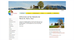 Desktop Screenshot of pfarrei-root.ch